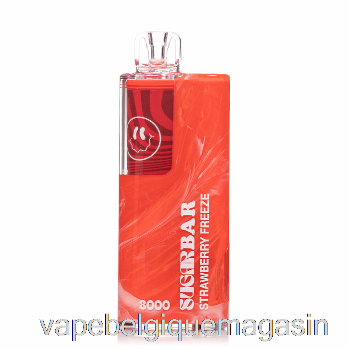 Vape Barre De Sucre Jetable Sb8000 Gel Jetable Fraise